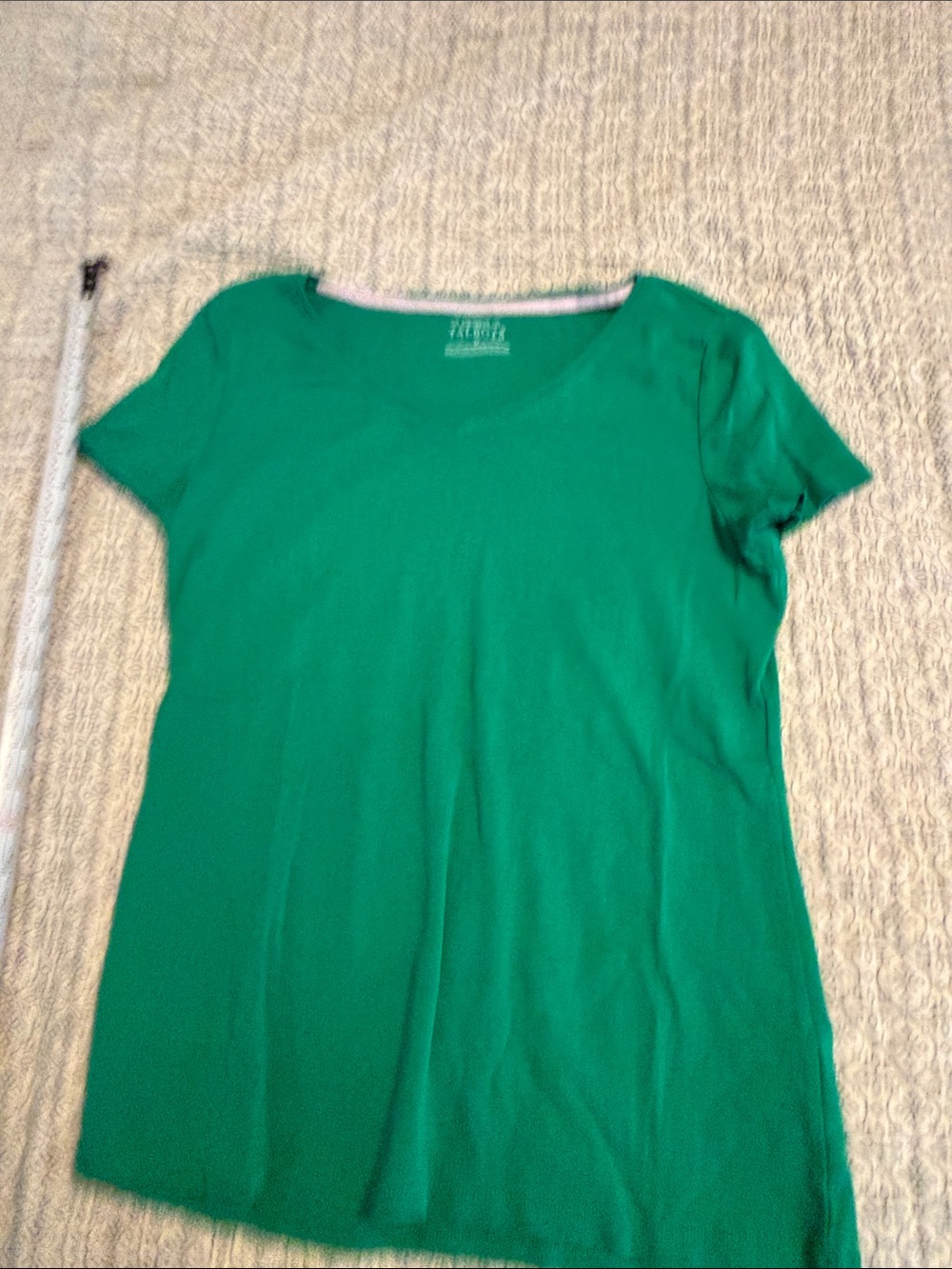 Talbots Emerald Green Short Sleeve Scoop Neck Tee